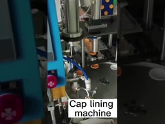 Mesin Lining Cap Berkecepatan Tinggi untuk Pengisian Gasket yang Tepat pada Manufaktur Cap Botol