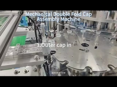Mesin perakitan penutup lipat ganda mekanis