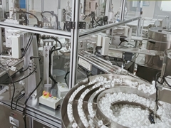 Pengoperasian Stabil Penentuan Posisi Akurat Untuk Mesin Perakitan Helicap Tutup Susu Otomatis