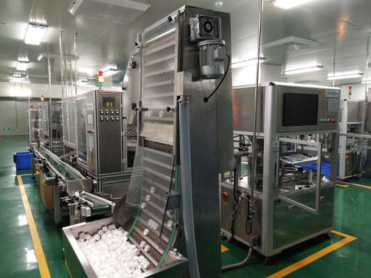 Harga yang bagus PLC dikendalikan CRC Cap Assembly Machine OEM Cap Sealing Machine on line