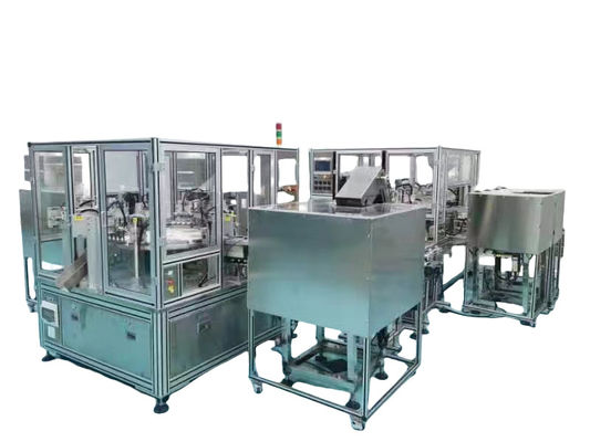 Harga yang bagus Mudah untuk merobek Film Infusi Cap Assembly Machine dengan Servo Motor on line