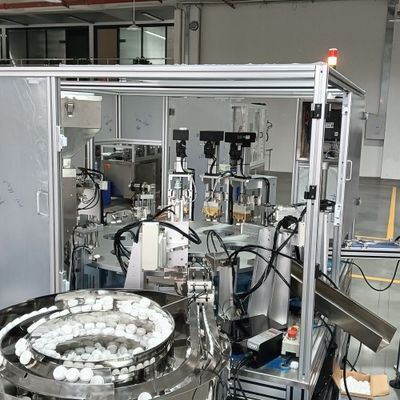 Harga yang bagus Mesin perakitan kebutuhan sehari-hari yang serbaguna untuk tutup pengering Silica Gel Caps Safety Caps dan CRC Caps on line