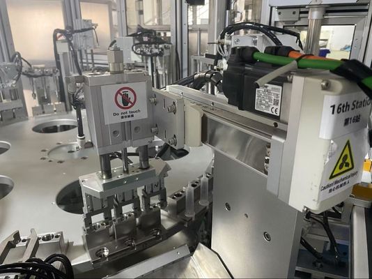 Harga yang bagus Pump Head Otomatis Mesin perakitan Display kontrol PLC disesuaikan Operasi on line