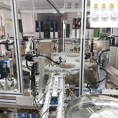 Harga yang bagus Mesin perakitan Euro Cap untuk perakitan otomatis tutup foil easy peel untuk kantong dan botol infus lembut IV on line