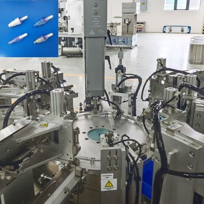 Harga yang bagus Mesin Perakitan Produk Medis Baja Tahan Karat dan Paduan Aluminium untuk Mesin Perakitan Konektor Tanpa Jarum untuk Infus on line