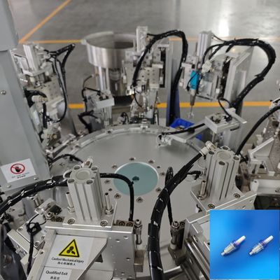 Harga yang bagus Solusi Produksi Disesuaikan Mesin perakitan produk medis untuk perakitan akurat infus konektor bebas jarum on line