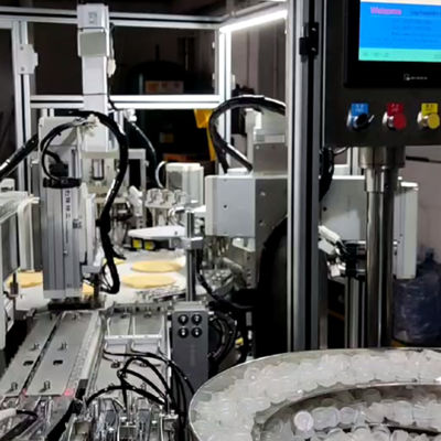 Harga yang bagus Mesin Perakitan Tutup CRC Layar Sentuh dengan Kontrol PLC on line