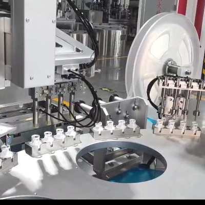 Servo Automatic Desiccant Cap Assembly Machine 100pcs/min