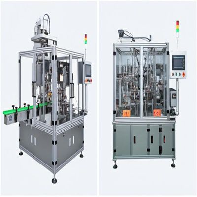 Fully Automated Lotion Pump and Trigger Sprayer Assembly Machine with 0.5m³/min Air Consumption and 4L Silicone Oil Storage