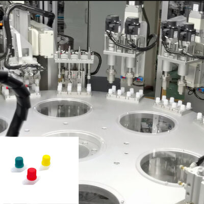 High Speed Juice Cap Assembly Machine with Touch Screen Control and Customizable Size Range