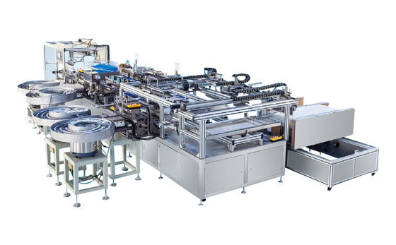 High Speed Touch Screen Infusion Set Assembly Machine Untuk Medis