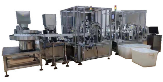 Harga yang bagus OEM Mesin Pengisian dan Penutup Otomatis AC380V Bahan Baja Rostless on line