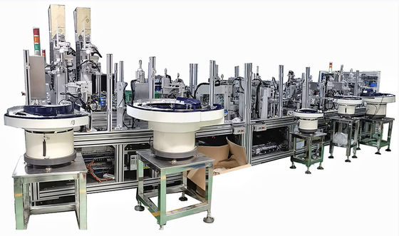 Harga yang bagus Cap perakitan mesin capping putar Custom Dengan Linear Sliding Rail on line