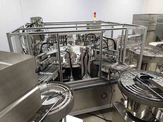 Harga yang bagus Mesin tutup otomatis tutup foil 220V Mesin Rotary Capping on line