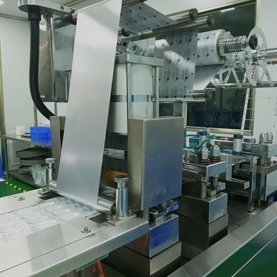 Opsi pengelasan dan penyegelan otomatis dengan mesin perakitan produk medis untuk tutup yodofor dan desinfeksi