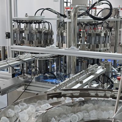 Harga yang bagus Mesin perakitan penutup lipat ganda mekanik dengan servo motor kapasitas tinggi on line