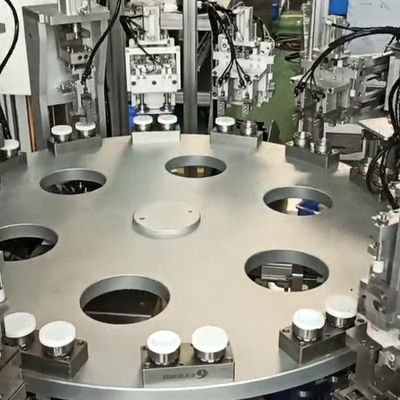 Harga yang bagus 10000pcs/h Cap Screwing Machine Kinerja tinggi Operasi efisien Tingkat lulus tinggi Servo-driven on line