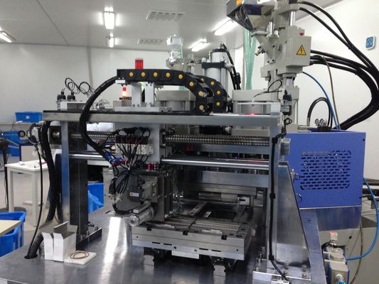 Harga yang bagus Jalur produksi terintegrasi untuk jarum pengumpulan darah umum dengan efisiensi produksi yang tinggi, kualitas tinggi dan kecepatan pelaksanaan yang cepat on line