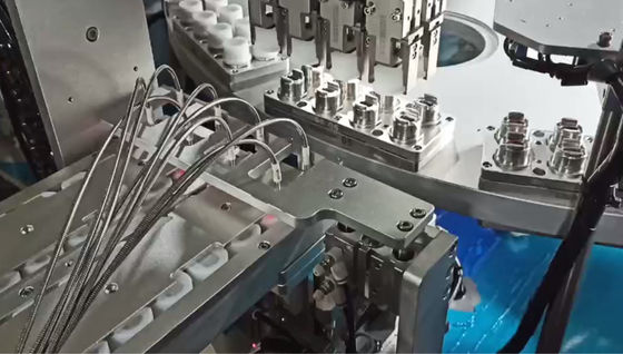 Harga yang bagus Mesin perakitan Euro Cap untuk perakitan otomatis tutup foil easy peel untuk kantong dan botol infus lembut IV on line