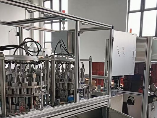 Harga yang bagus High Precision Euro Cap Assembly Machine untuk Las Ultrasonik on line