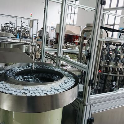 Harga yang bagus Mesin perakitan tutup cincin tarik tunggal mekanis Kapasitas tinggi Kinerja stabil on line