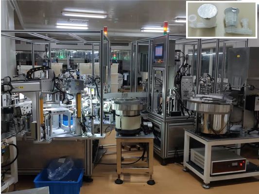 Harga yang bagus Mesin perakitan otomatis untuk pengaduk obat jenis carousel yang dapat disesuaikan Gerakan modul servo-driven on line