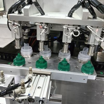 Harga yang bagus Mesin menjilat tutup deterjen cuci dengan kinerja tinggi operasi efisien tingkat lulus tinggi servo didorong on line