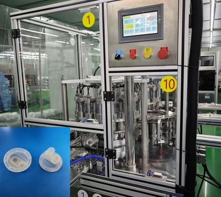 Harga yang bagus Mesin perakitan Euro Cap untuk kantong infus dan botol plastik IV standar ISO dan GMP on line