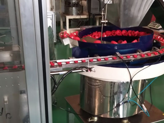 Harga yang bagus Butterfly Cap Mesin perakitan otomatis yang terbuat dari stainless steel bergetar Tray Way Feeding on line