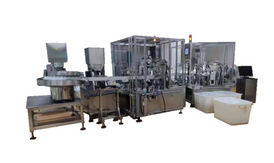 Harga yang bagus Keakuratan tinggi dengan sumber pendorong independen Mesin perakitan produk medis on line