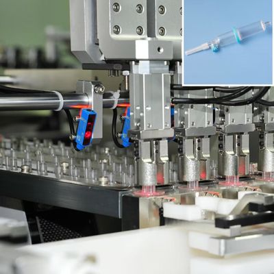 Harga yang bagus Mesin perakitan dropper infus otomatis non-standar Teknologi proses tinggi on line