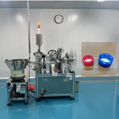 Harga yang bagus Non-standar Otomatis Cap Lining Machine Dikendalikan oleh PLC Disesuaikan sesuai dengan kebutuhan pelanggan on line