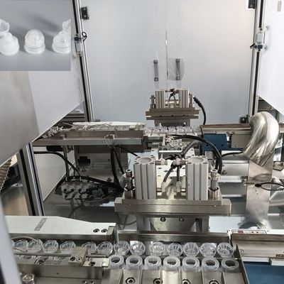 Harga yang bagus Mesin Automatic Cap Assembly Flip Top Drink Bottle Cap Assembly Machine dengan fungsi melipat dan menutup on line