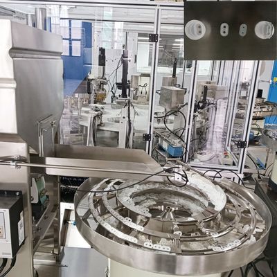 Harga yang bagus Mesin perakitan Euro Cap untuk perakitan otomatis tutup foil easy peel untuk kantong dan botol infus lembut IV on line