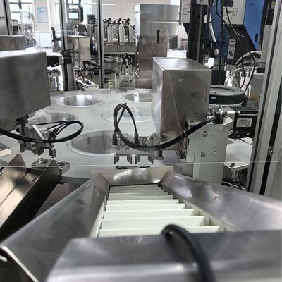 4000pcs/jam Mesin Pengelasan Ultrasonik Otomatisasi Non-standar Kontrol PLC Remote Control