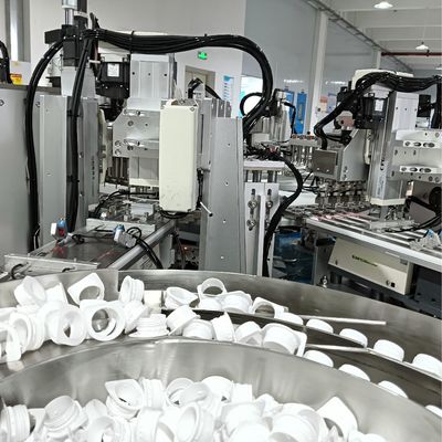 Harga yang bagus Mesin Perakitan Tutup Susu Otomatis Non-standar Tipe Meja Putar Dengan Bahan Tebal Tidak Mudah Rusak on line
