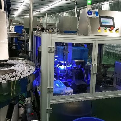 Mesin Inspeksi Gambar yang Tepat Untuk Mendeteksi Penutup Infusi Penampilan Goresan Permukaan Dan noda pada Produk