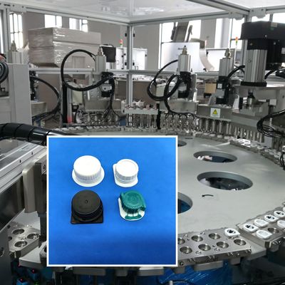 Harga yang bagus Mesin perakitan otomatis Heli Cap non-standar Fleksibilitas tinggi on line