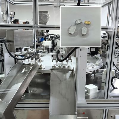 Mesin Automasi Kap Laminasi Infusi Non-standar Terbuat Dari Baja Rinsing Dengan Ketebalan Meja Besar