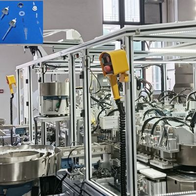 Air Sprayer Pemicu Sprayer Mesin perakitan Linier Sliding Rail Conveying System kebutuhan sehari-hari Mesin perakitan untuk posisi yang tepat