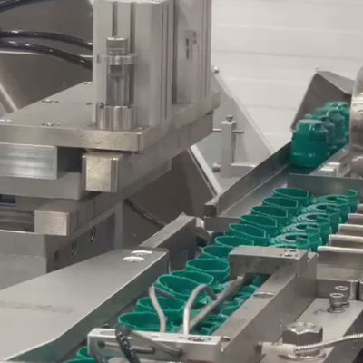 Harga yang bagus Sport Cap Assembly Machine Dengan Servo Motor Dan Tidak Tinggi Untuk Separator on line