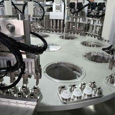 Mesin Perakitan Heli Cap yang Sesuai GMP dengan Deteksi Torsi dan Pengepresan Otomatis untuk Tingkat Kualifikasi Tinggi