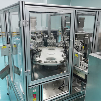 Harga yang bagus Desiccant Cap Silica Gel Pengisian Sealing Cap Assembly Machine on line