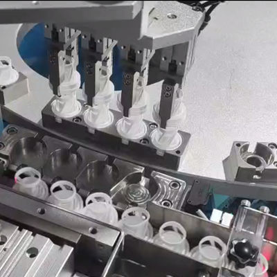 Harga yang bagus High Efficiency Desiccant Cap Assembly Machine with 0.5-0.8MPa Air Pressure and 1500-8500pcs/hr Production Speed on line