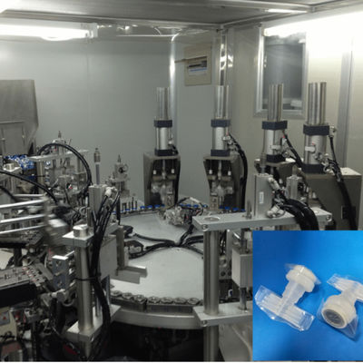Harga yang bagus ISO 9001 Certified Medical Product Assembly Machine for IV Soft Bag Caps Welding with 220V Voltage and 99% Qualified Rate on line