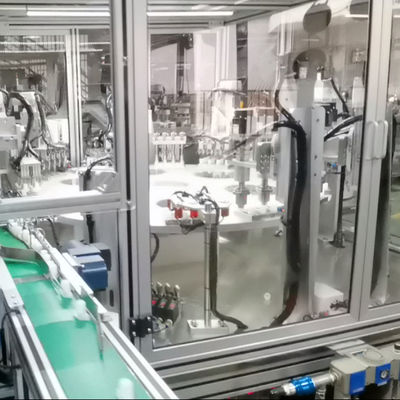 Harga yang bagus Mesin perakitan Jelly Cap otomatis dengan Servo Motor + Reducer Unit, Sistem Kontrol PLC, dan HMI layar sentuh untuk akurasi tinggi on line