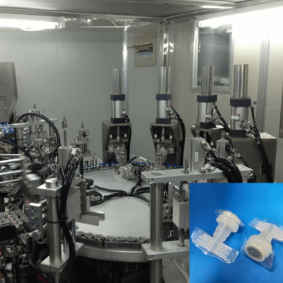 Harga yang bagus High Efficiency Medical Product Assembly Machine with 98% Operation Rate and 2500-8000pph Production Speed for IV Soft Bag Caps and Ports on line