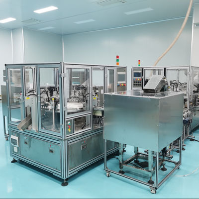Harga yang bagus Automatic Desiccant Cap Assembly Machine with 1500-8500pcs/hr High Efficiency and 98% Qualified Rate on line