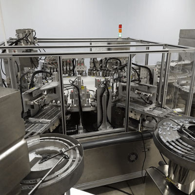 Harga yang bagus Automatic Euro Cap Assembly Machine with 0.6 MPa Air Pressure and 4500-12000 per/hour Capacity for 99% Qualified Rate on line