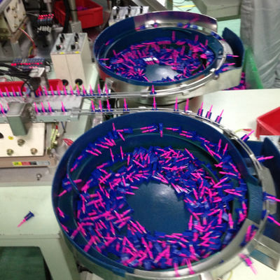 Jalur Produksi Lancet Keamanan Otomatis dengan Kontrol PLC dan Operasi Layar Sentuh untuk 99% Pengumpulan Jarum Kualifikasi